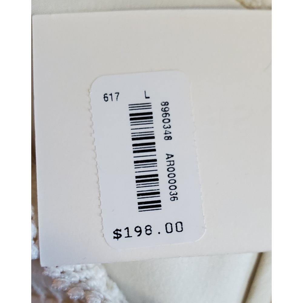 AROSE Studio Jules Dress L Cream NWT Stunning Pleat Crochet Style Lace/Line/Belt - Picture 14 of 16